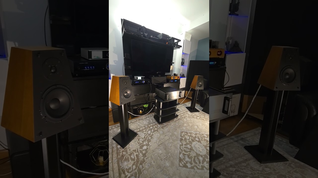 John Van L Speakers, Parasound HCA-2200II and WIIM ULTRA 