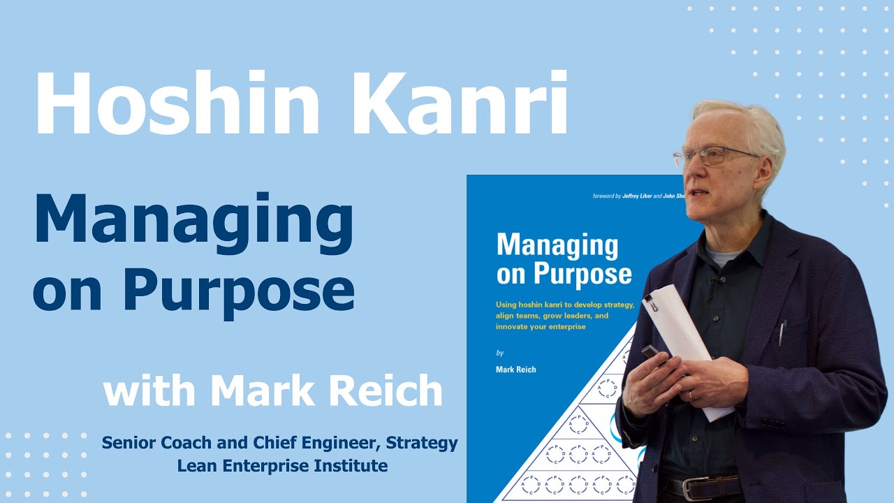 Hoshin Kanri: Managing on Purpose | Mark Reich