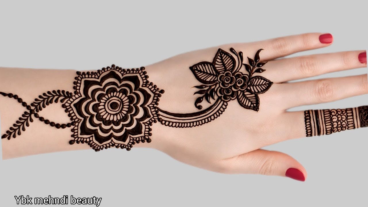 Very beautiful and stylish backhand mehndi design|trending mehndi design|latest henna design 2026