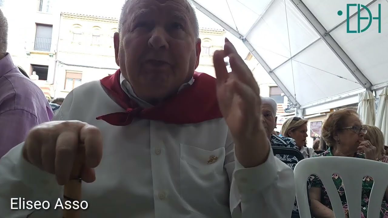 “Para ser danzante de Almudévar hace falta mucha fuerza y ser bragado”