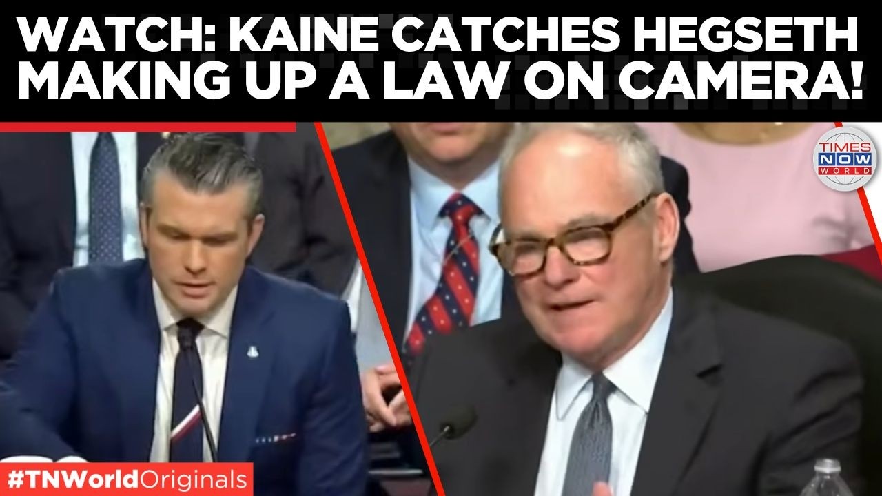 The Moment Hegseth Made Up A War Powers Law That Doesn't Exist &mdash; Senator Caught Him