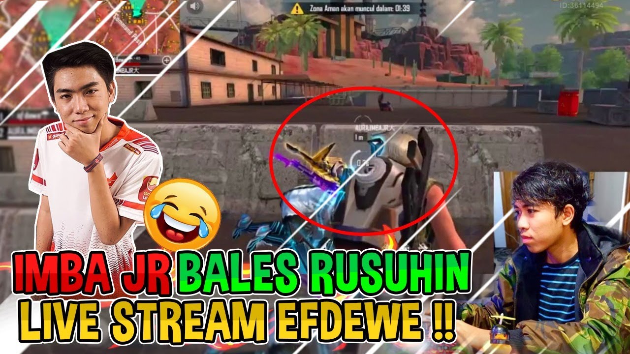 PRANK GANGGUIN FDW PAS LAGI LIVE STREAM !! AUTO MARAH MARAH GAK DI REVIVE WKWKWK