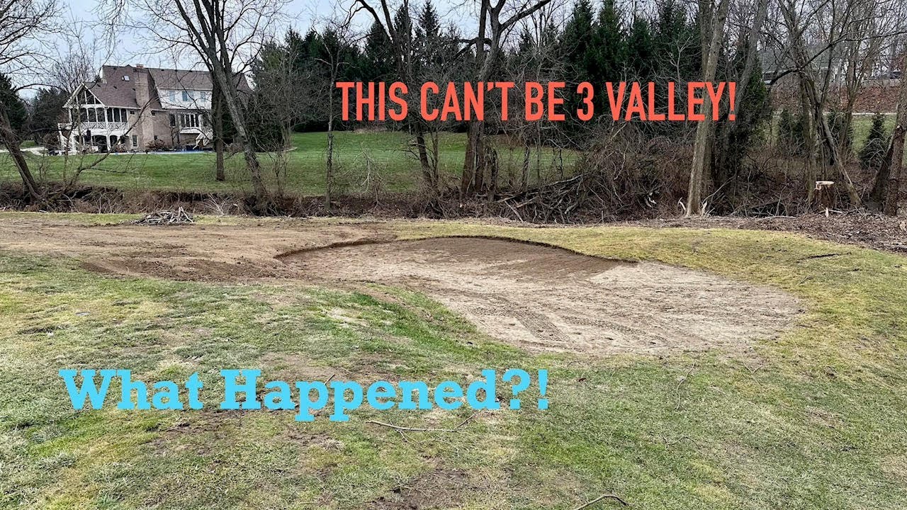 2025-2026 Winter Work At The Course | Transforming 3 Valley
