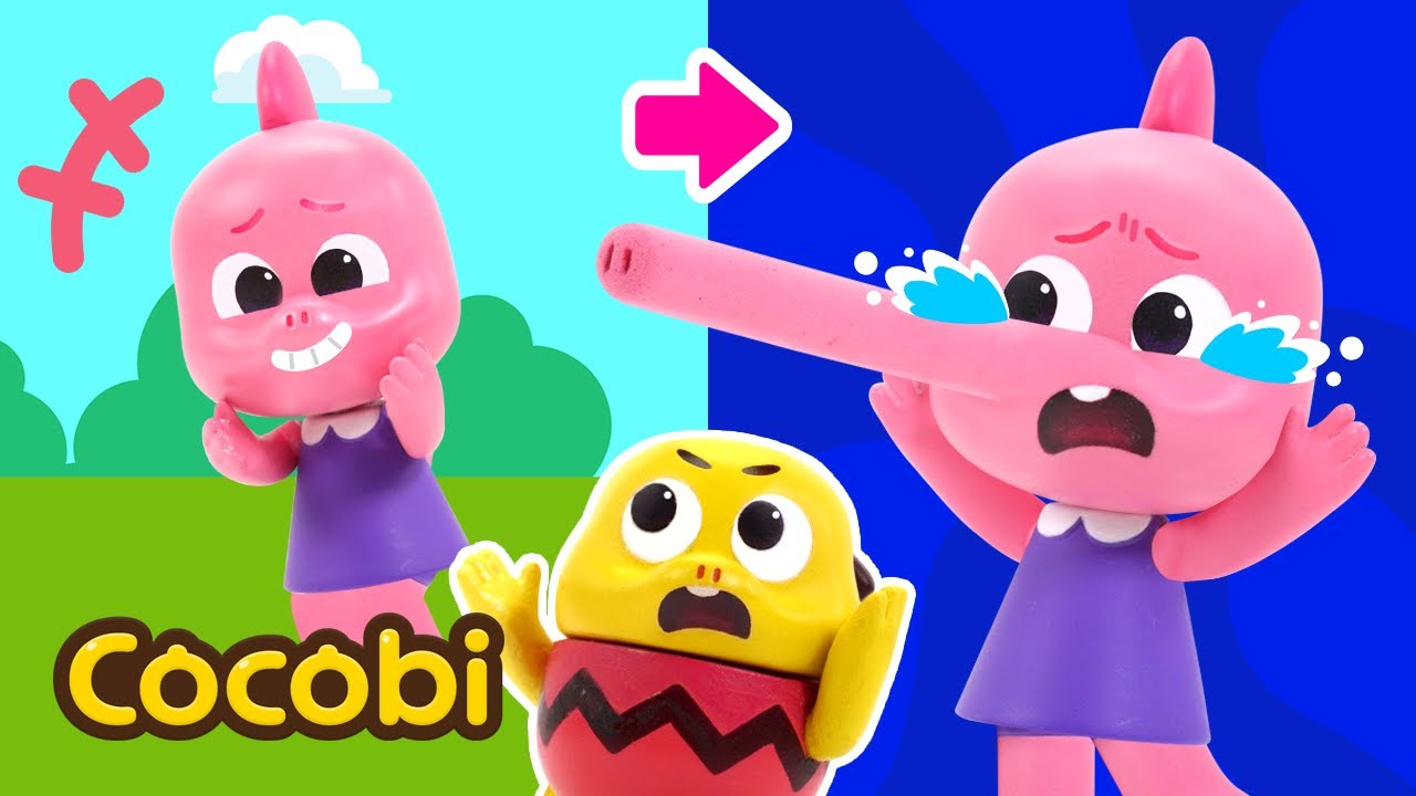 Hidungku Makin Panjang!👃😲 | Kompilasi Lagu Anak-anak | Kids Songs | Cocobi