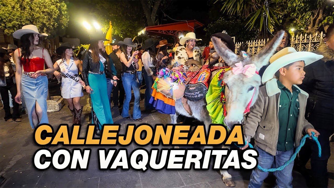 Callejoneada chicas vaqueras Jerez 🎉🤠