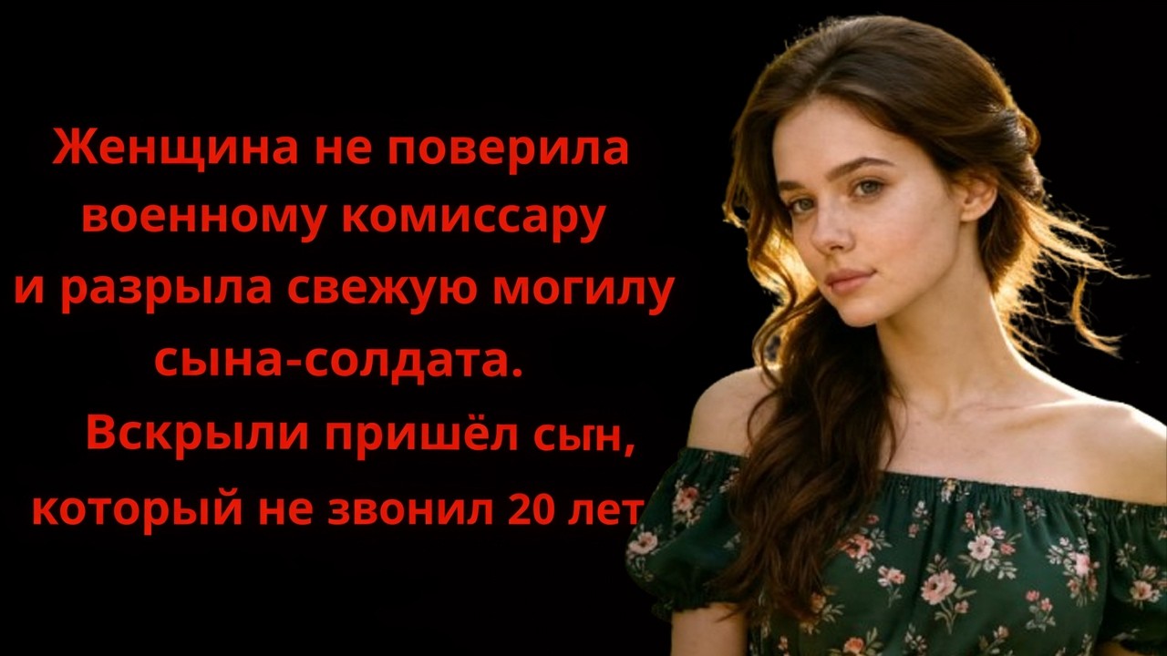 Мать раскопала свежую могилу сына-солдата… когда вскрыли гроб — все потеряли дар речи 😱