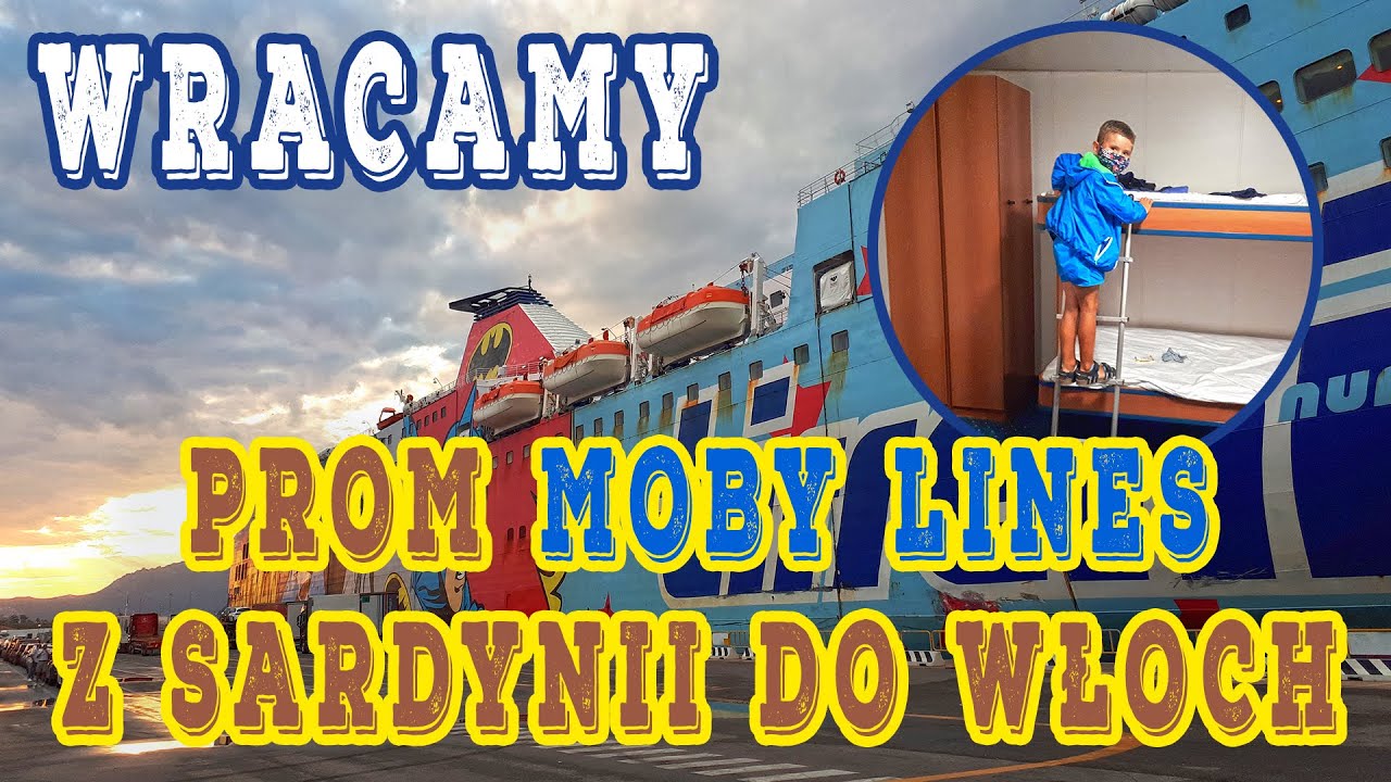 Wracamy! Jak wygląda nocny prom z Sardynii do Włoch ??? Ośmiornica i dwie zjawiskowe plaże na wyspie