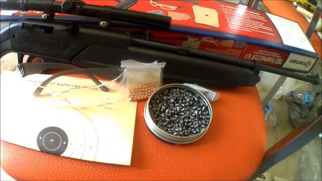 REVIEW AIR RIFLE PUMPMASTER RESEÑA DE RIFLE 760 PUMPMASTER