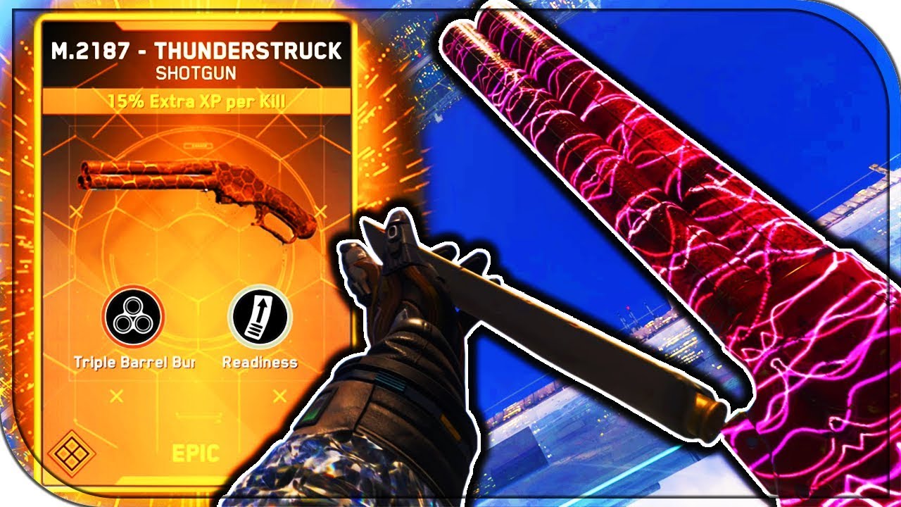 *NEW* EPIC BURST FIRE M.2187 - "THUNDERSTRUCK" SHOTGUN is INSANE on Infinite Warfare!