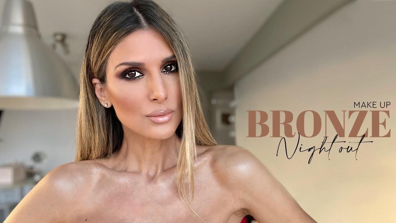 Bronze Night out Make up | Roula Stamatopoulou