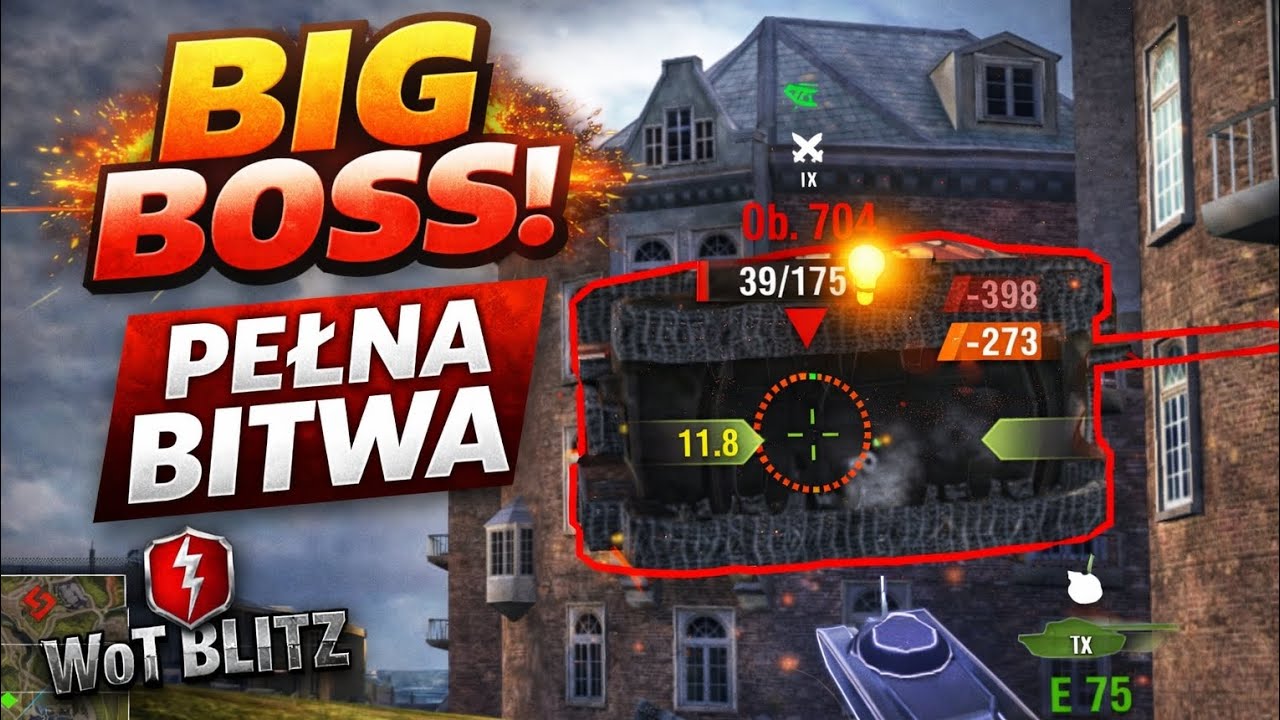 „Big Boss – pełna bitwa” = cały mecz#WoTBlitz #WorldOfTanksBlitz #BigBoss 