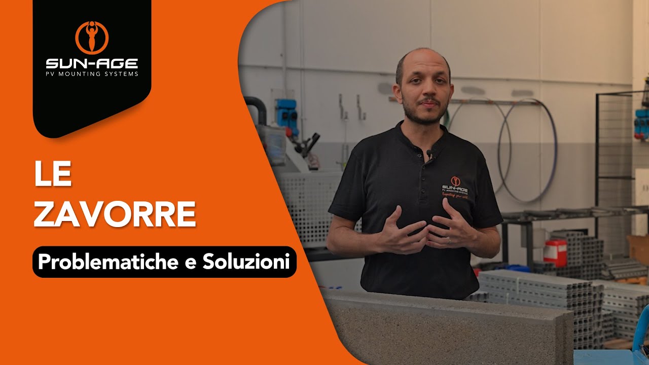 Le zavorre: problematiche e soluzioni per sostenere i pannelli fotovoltaici sui tetti