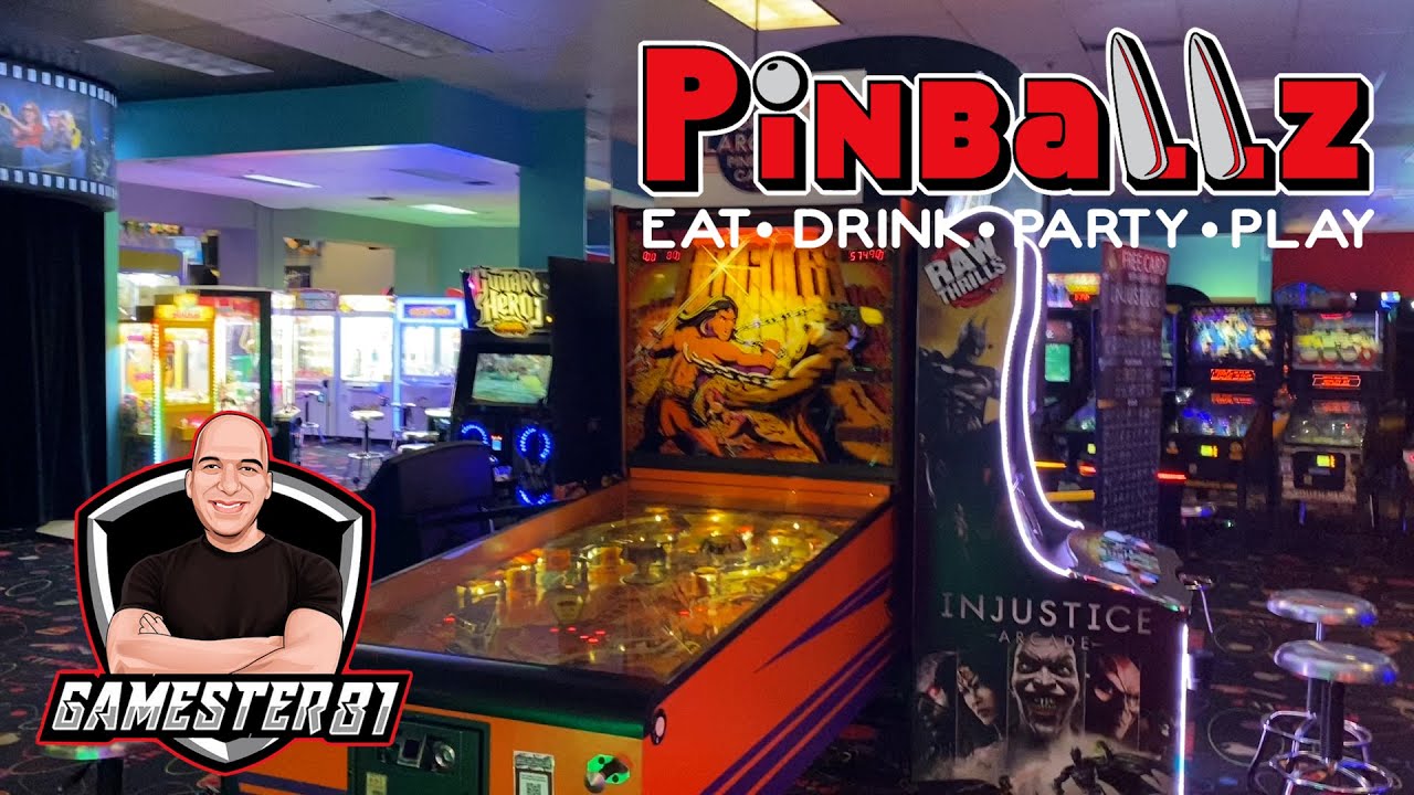 Pinballz Arcade: World's Largest Pinball Table & More! - Gamester81