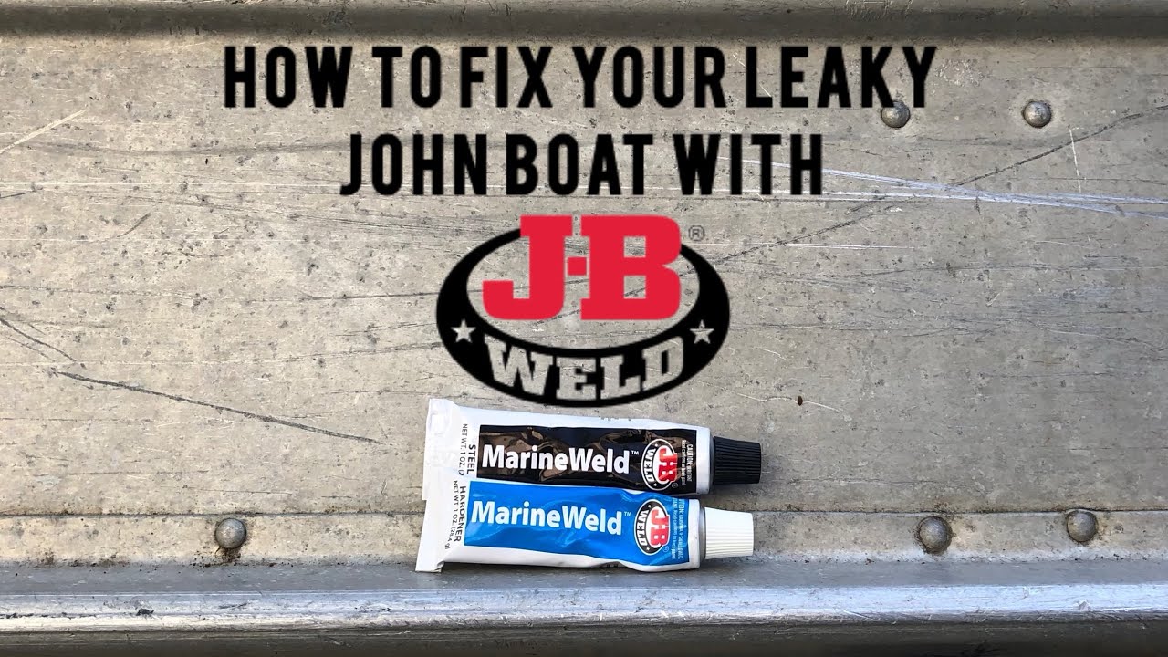 Can JB weld fix your Jon boat!