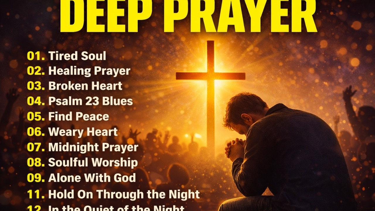 Deep Prayer Blues Gospel Worship | Healing Melodies for the Burdened Soul