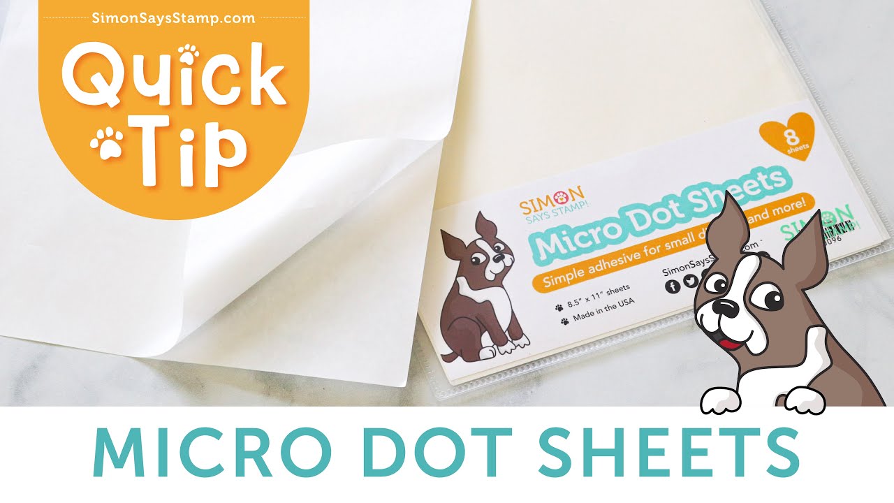Quick Tip: Micro Dot Sheets