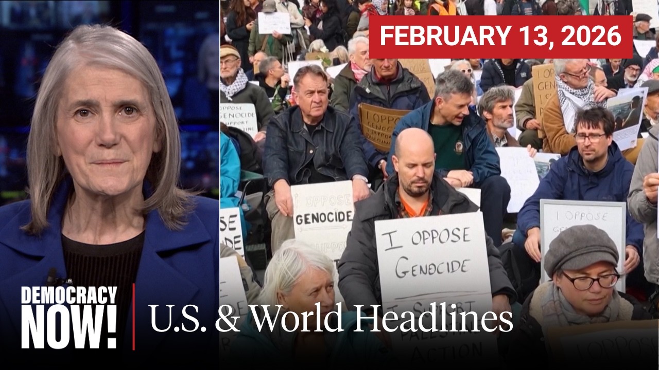 Top U.S. & World Headlines — February 13, 2026