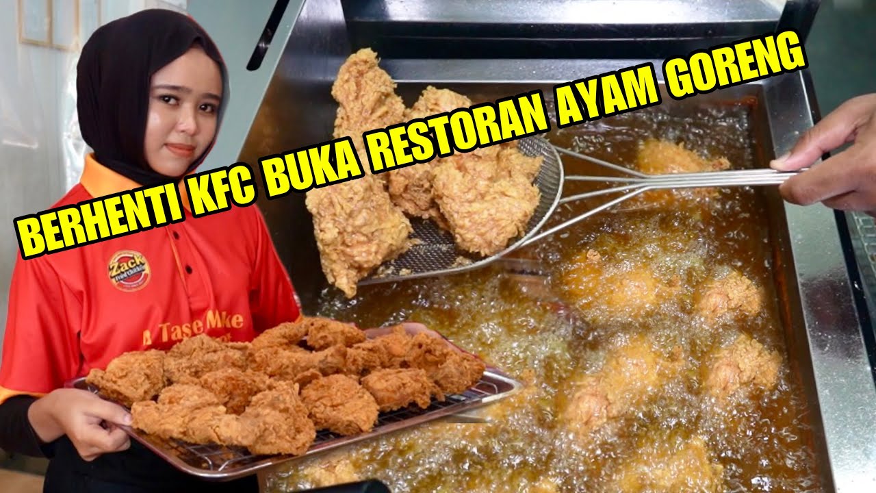 70 EKOR AYAM GORENG MIRIP KFC SOLD OUT SETIAP HARI GARA GARA GUNA RESEPI INI