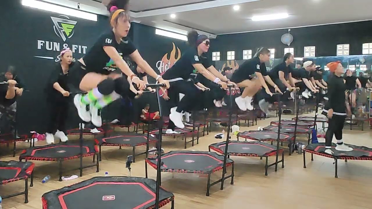 Trampoline Dance Fitness FF Studio with Zin Ida Farida
