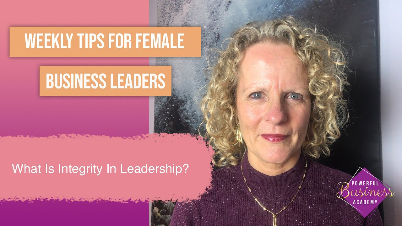 What is integrity in leadership?