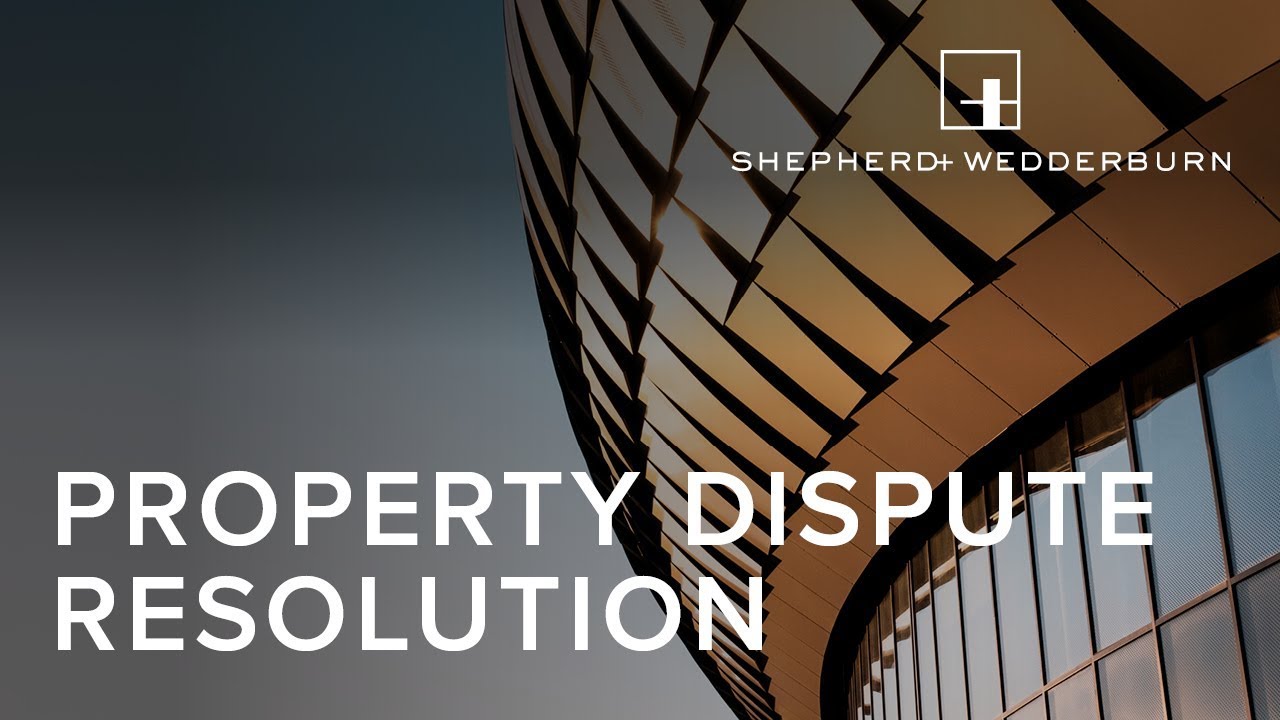 Property Dispute Resolution: Property Contracts - Interpretation and Implied Terms