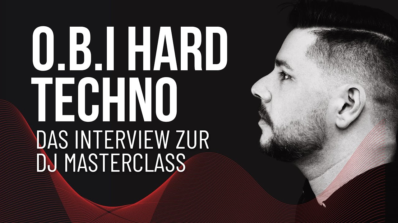 O.B.I. Hard Techno im Interview - So steht O.B.I. zu Sync Button & Harmonic Mixing