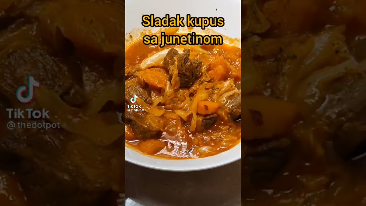 Sladak kupus sa junetinom 🥩 recept