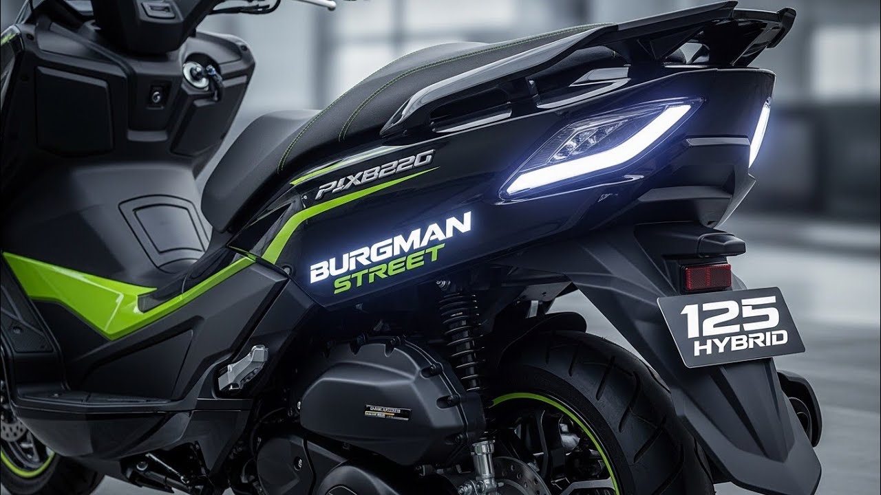 Suzuki Burgman Street 125. Этот скутер известен своим дизайном в стиле макси и комфортной ездой!