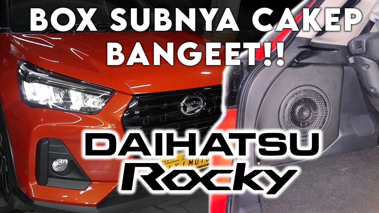 UPGRADE AUDIO SIMPLE DI DAIHATSU ROCKY !!! CarAudioUpgrade in DaihatsuRocky