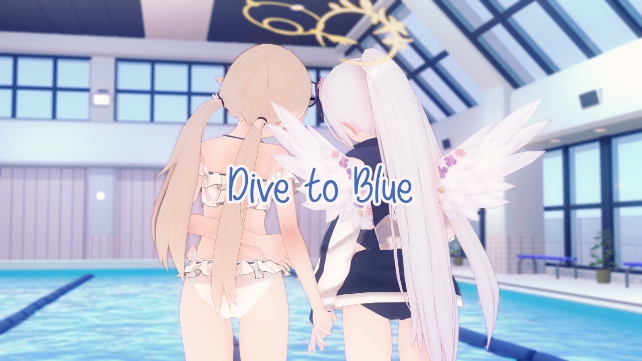 [ブルアカMMD] ヒフアズ×Dive to Blue