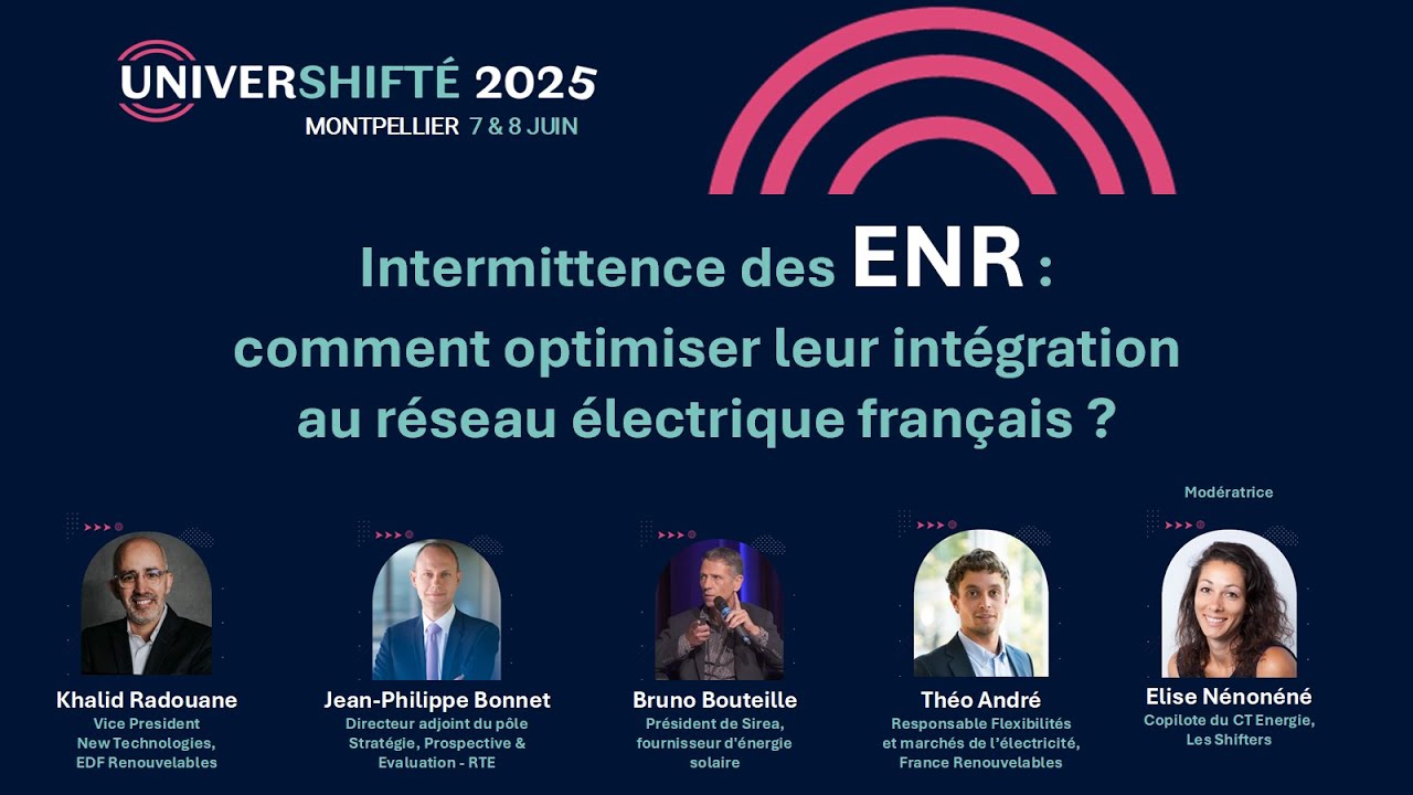 Intermittence des ENR: comment optimiser leur intégration au réseau électrique français ?