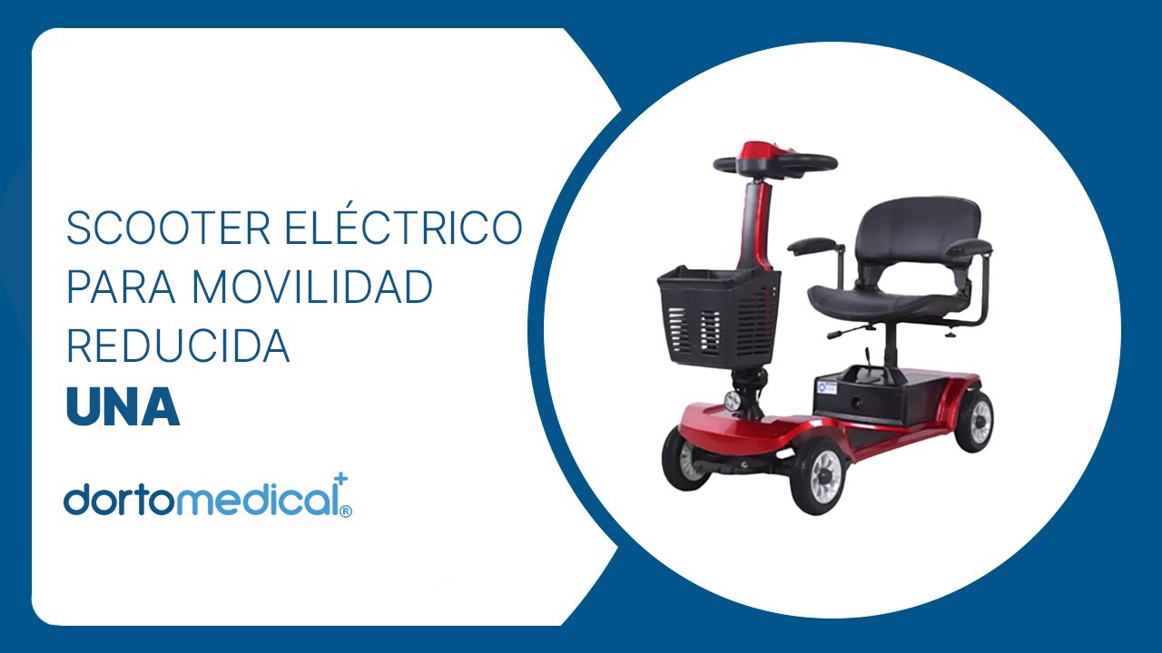 Scooter Movilidad Reducida con Batería Extraíble | Dortomedical