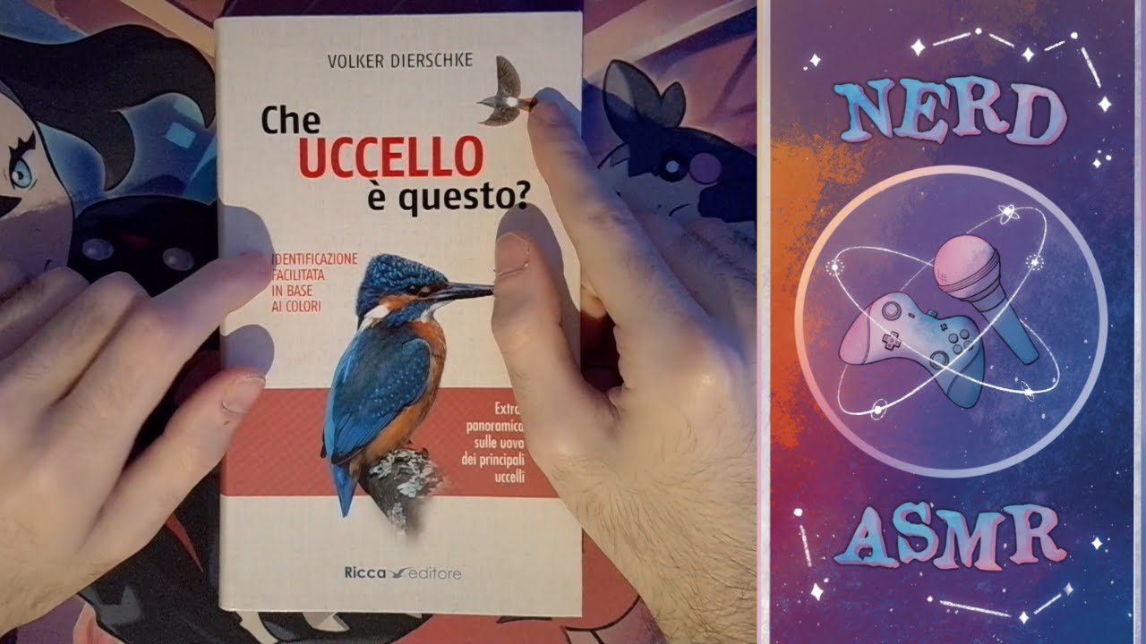ASMR ITA - Sfogliamo la Guida agli Uccelli Europei 🐦🦆
