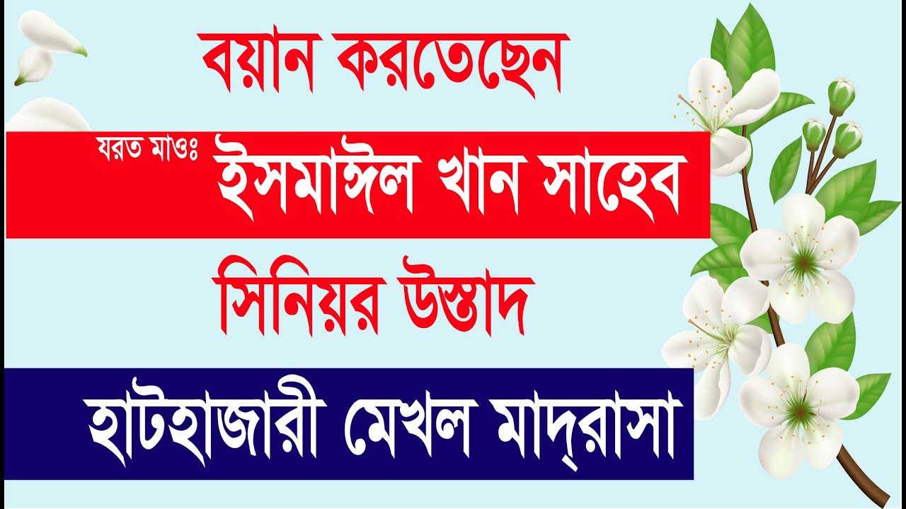 হযরত মাওঃ ইসমাঈল খান সাহেব, সিনিয়র শিক্ষক, হাটহাজারী মেখল মাদ্রাসা ( apple media )