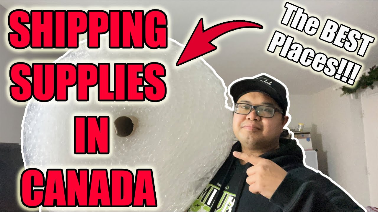The Best Places to BUY CHEAP SHIPPING SUPPLIES in CANADA