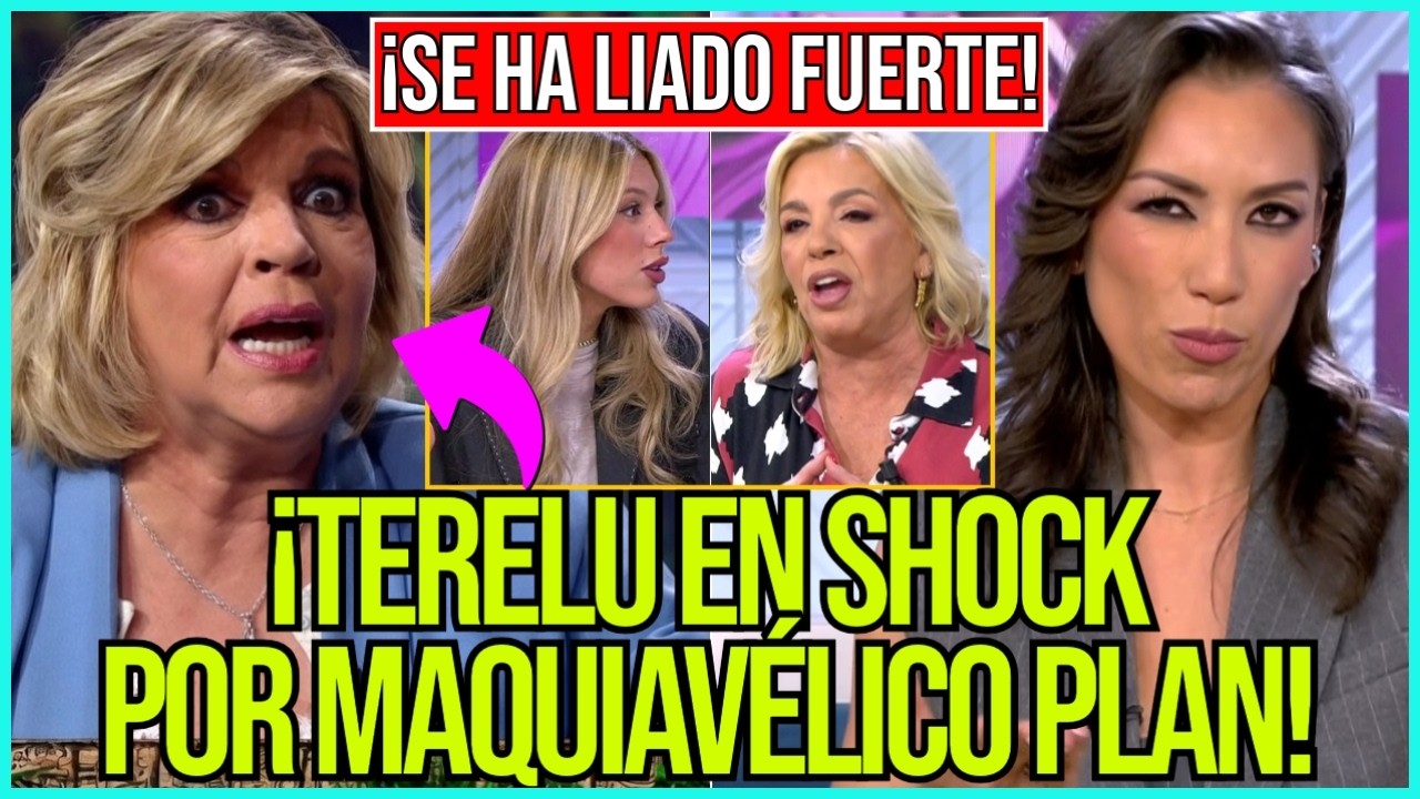 💥¡IMÁGENES BOMBA! TERELU CAMPOS PÁLIDA CON ESTO DE ALEJANDRA RUBIO Y BRONCA DE CARMEN BORREGO EN T5