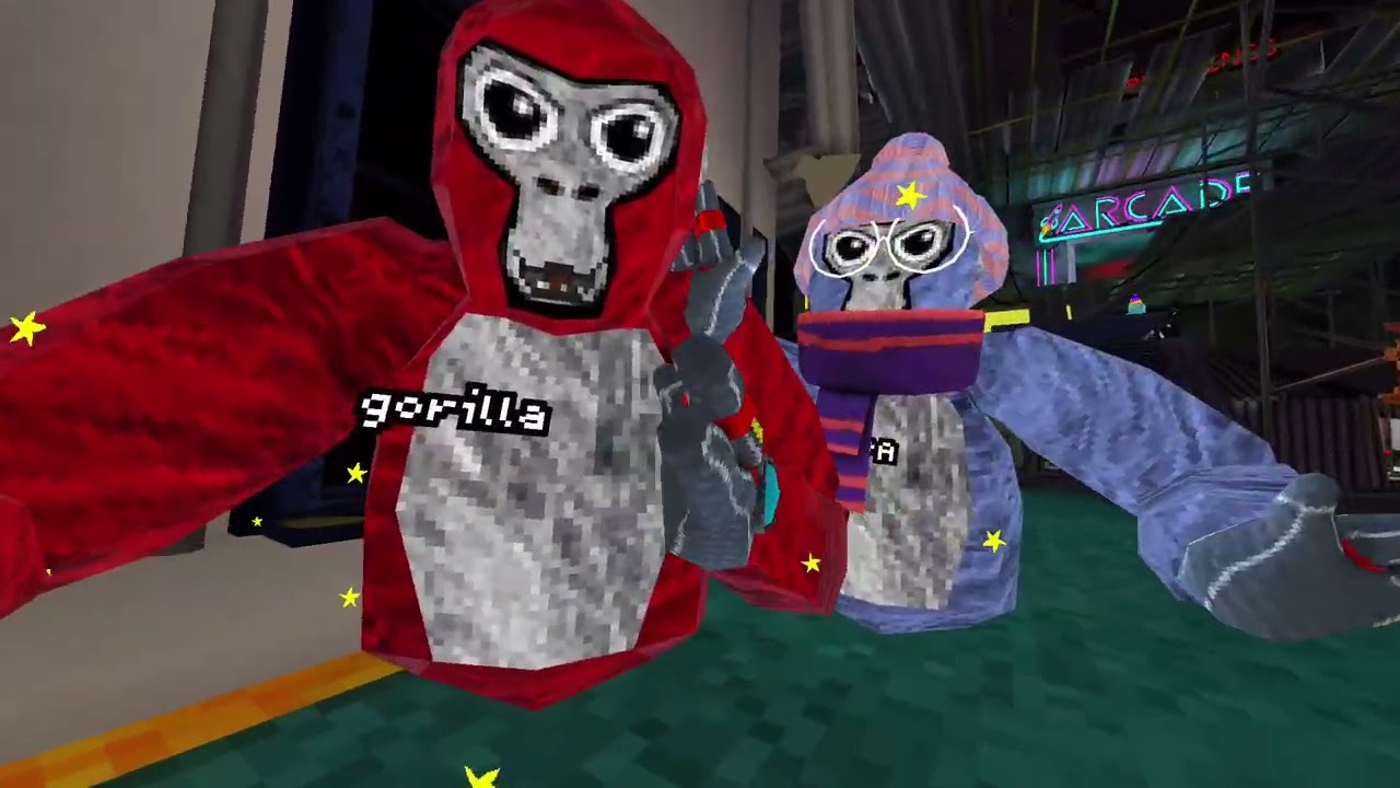 My first time playing Gorilla Tag