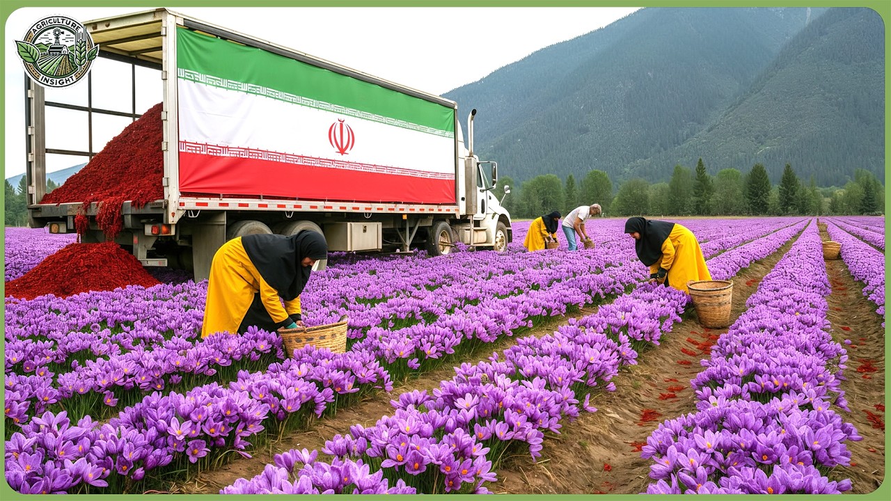 How Iran Leads the Middle East with 130 Million Tons of Agriculture – Massive Modern Farming