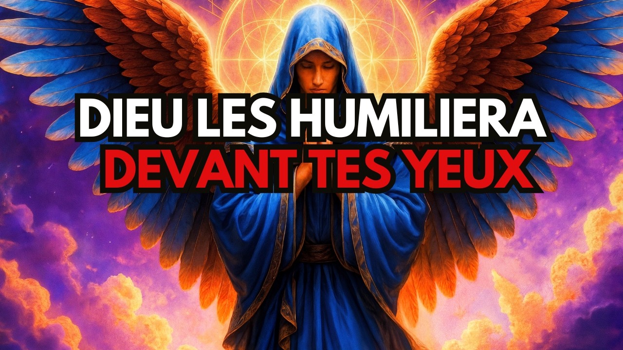 DIEU EST SUR LE POINT D’HUMILIER PUBLIQUEMENT TES ENNEMIS. DE GRANDES CÉLÉBRATIONS ARRIVENT POUR TOI