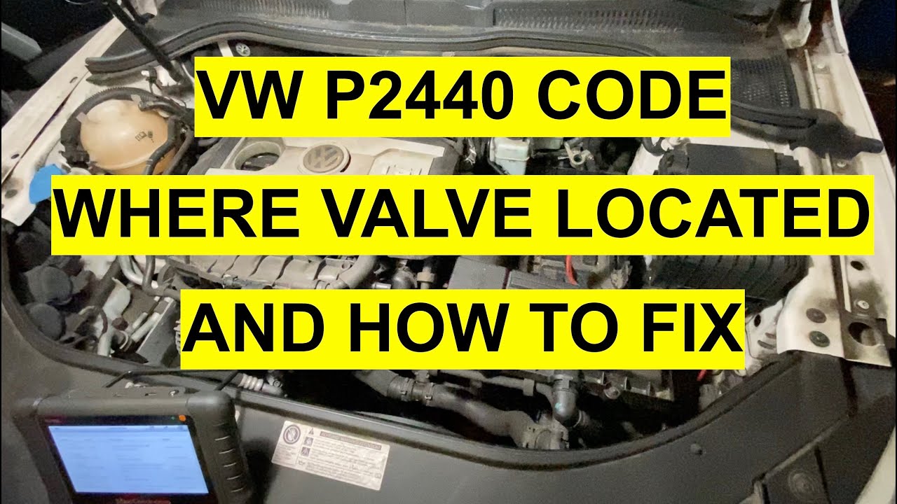 How To Diagnose & Fix a P2440 Code on VW Passat , Tiguan, CC, Jetta 2.0 Turbo 2009 & Up