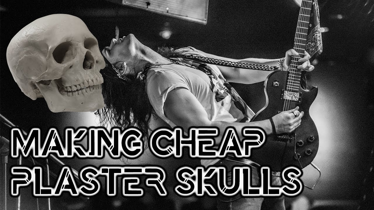 How To Make Cheap Plaster Skulls!