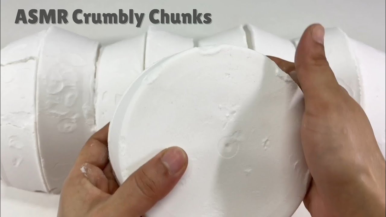 Baking Soda ASMR White Crumble | Relax Your Mind #satisfyingvideos #bakingsoda #asmrcrumblychunks