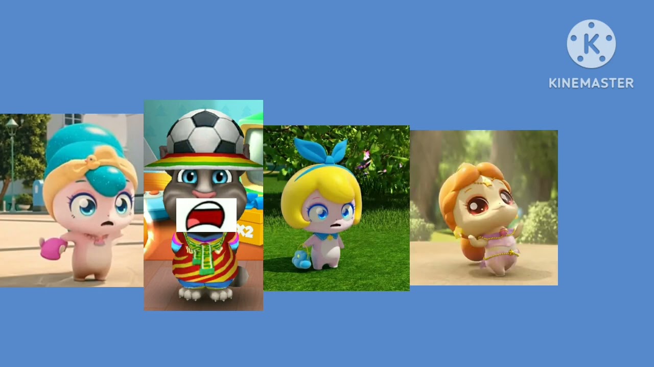 Tenieping and talking tom and Roblox and emojicat scream 