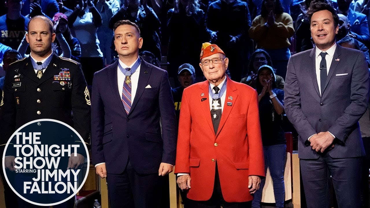 Jimmy Salutes Three Heroic Medal of Honor&nbsp;Recipients for Veterans Day
