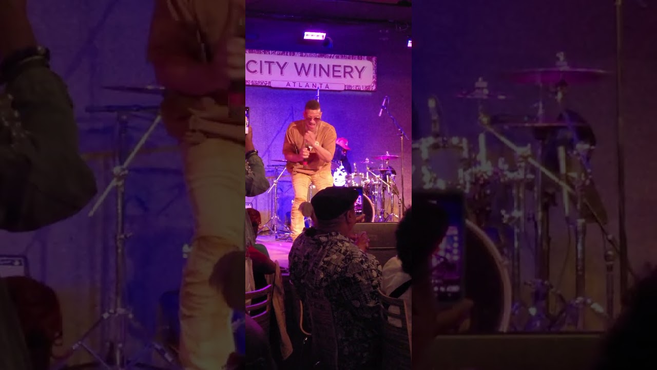 Tony Terry Live at Angie Stone's tribute concert at City Winery Atlanta