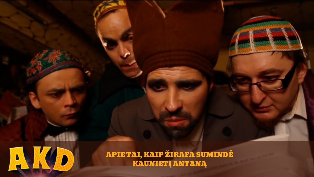 AKD &bull; Antikvariniai Ka&scaron;pirovskio dantys ✦ Apie tai, kaip žirafa sumindė kaunietį Antaną