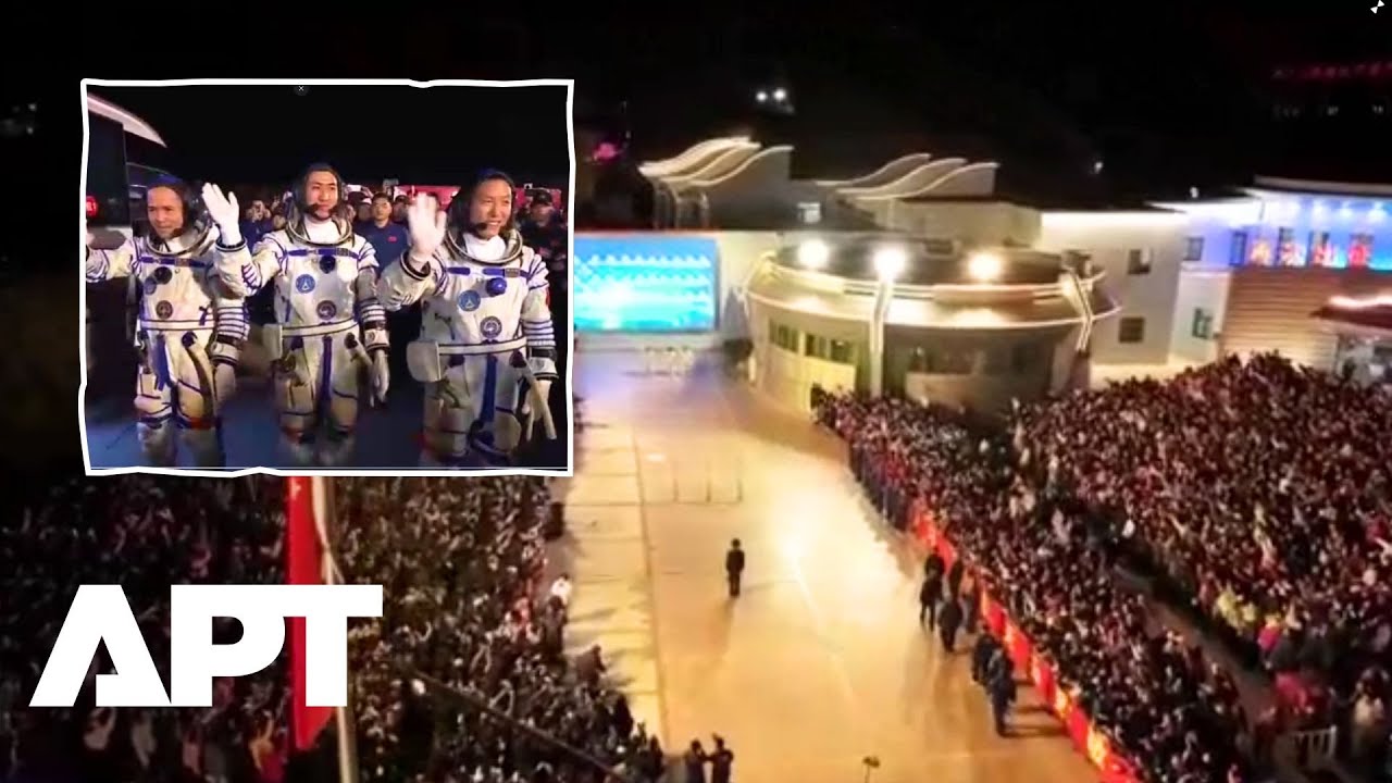 Shenzhou-21 Astronauts Ready for Launch! Send-Off Ceremony at Jiuquan | WATCH | APT