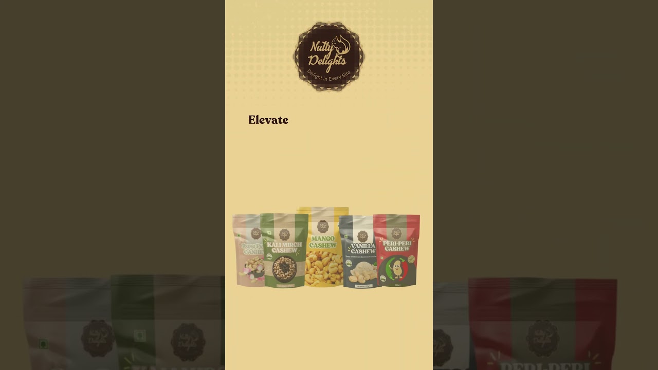 Snack smart with Nutty Delight Cashews &ndash; a rich, crunchy treat packed with protein!
