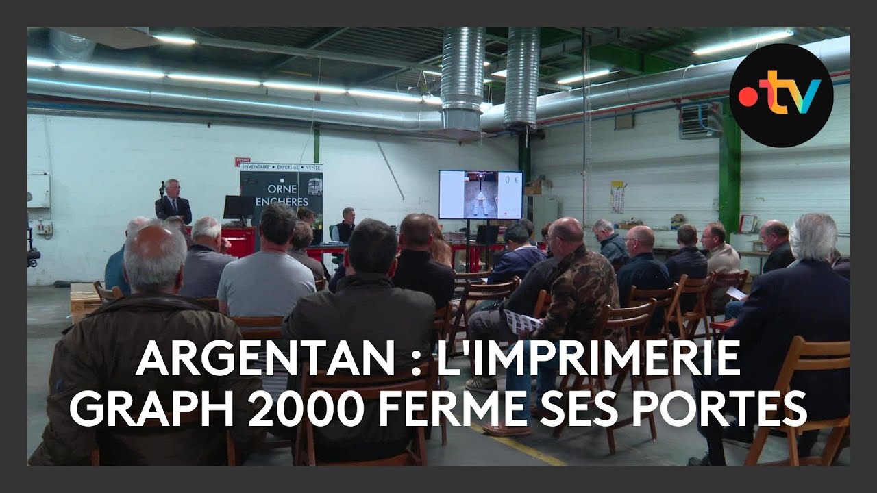 Argentan : L'imprimerie Graph 2000 ferme ses portes
