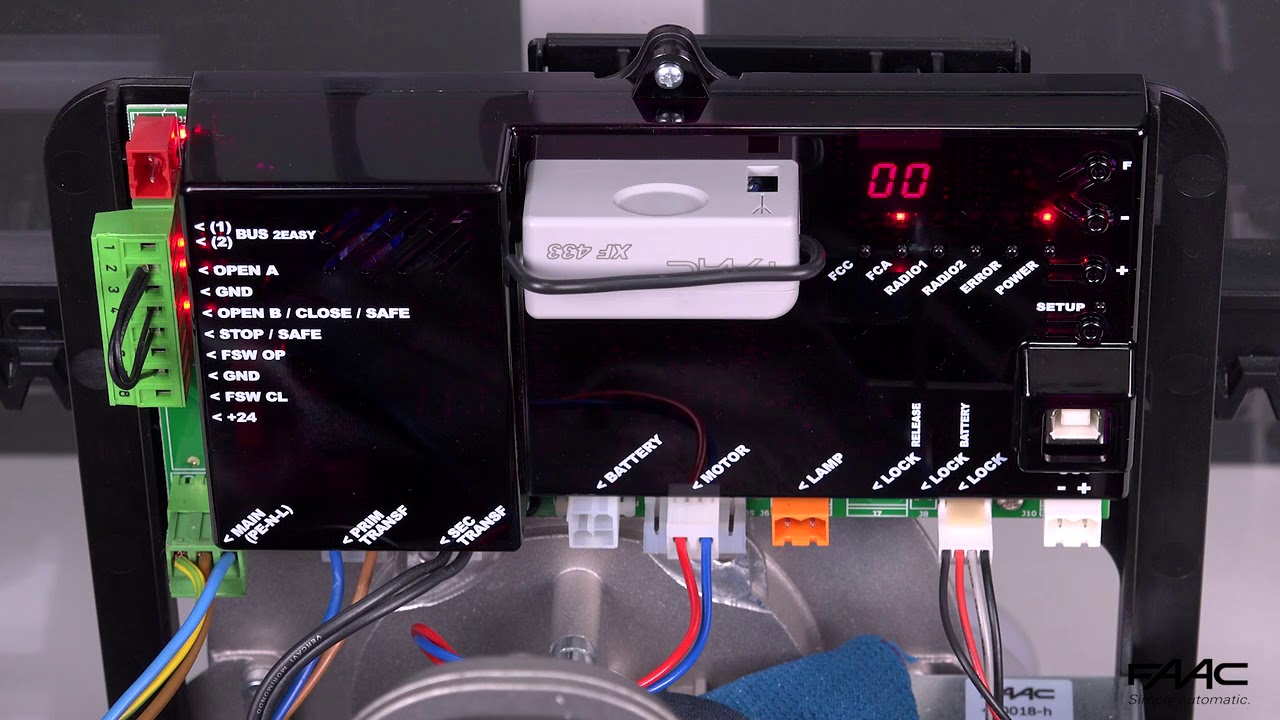E721 CONTROL BOARD - SETUP PROCEDURE